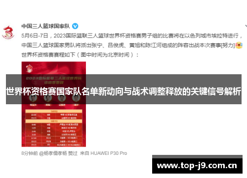 世界杯资格赛国家队名单新动向与战术调整释放的关键信号解析 世界杯资格赛国家队名单新动向与战术调整释放的关键信号解析